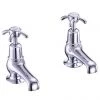 Burlington Anglesey - Chrome 3" Basin Taps - AN1 -Cheap Traditional Taps Store AN1 p