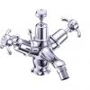 Burlington - Anglesey Bidet Mixer with Pop Up Waste - AN13 -Cheap Traditional Taps Store AN13 BIDET LARGE