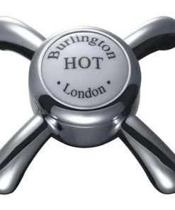 Burlington Anglesey Basin Mixer Tap with Ceramic Indice & Click Clack Waste - AN6 7 Burlington Anglesey Basin Mixer Tap with Ceramic Indice & Click Clack Waste - AN6 -Cheap Traditional Taps Store ANGLESEY TAPHEAD VERY LARGE6 375