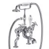 Burlington Anglesey Regent - Angled Deck Mounted Bath/Shower Mixer - ANR19
