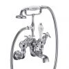 Burlington Anglesey Regent - Angled Wall Mounted Bath/Shower Mixer - ANR21 -Cheap Traditional Taps Store ANR21 n p