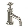 Arcade Monobloc Basin Mixer Tap - Nickel - Various Tap Head Options -Cheap Traditional Taps Store ARC12 P
