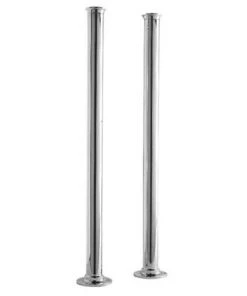 Hudson Reed Topaz Freestanding Bath Shower Mixer - Chrome -Cheap Traditional Taps Store BC304 DA311 d2 460