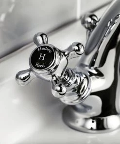 Hudson Reed Topaz Black Mono Basin Mixer Tap + Pop Up Waste 11 Hudson Reed Topaz Black Mono Basin Mixer Tap + Pop Up Waste -Cheap Traditional Taps Store BC405HX D3 460