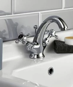 Hudson Reed Topaz Black Mono Basin Mixer Tap + Pop Up Waste 10 Hudson Reed Topaz Black Mono Basin Mixer Tap + Pop Up Waste -Cheap Traditional Taps Store BC405HX d1 460