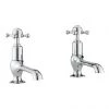 Crosswater - Belgravia Crosshead Long Nose Basin Taps - BL140DNC