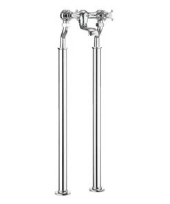 Crosswater - Belgravia Crosshead Floor Mounted Freestanding Bath Filler