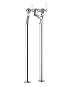 Crosswater - Belgravia Lever Floor Mounted Freestanding Bath Filler