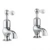 Crosswater - Belgravia Lever Bath Pillar Taps - BL340DC_LV