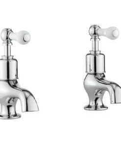 Crosswater - Belgravia Lever Bath Pillar Taps - BL340DC_LV