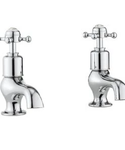 Crosswater - Belgravia Crosshead Bath Pillar Taps - BL340DC