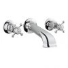 Crosswater - Belgravia Crosshead Wall Mounted Bath Spout with Stop Taps