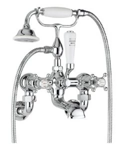 Crosswater - Belgravia Crosshead Wall Mounted Bath Shower Mixer