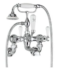 Crosswater - Belgravia Lever Wall Mounted Bath Shower Mixer