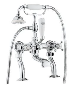 Crosswater - Belgravia Crosshead Bath Shower Mixer with Kit - BL422DC