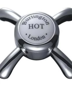 Burlington Anglesey Regent - Angled Deck Mounted Bath/Shower Mixer - ANR19 -Cheap Traditional Taps Store BUR ANGLESEY TAPHEAD10 375