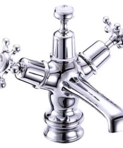 Burlington Birkenhead Regent - Basin Mixer Tap with "Click Clack" Waste - BIR6