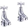 Burlington Birkenhead Regent - Chrome 3" Basin Taps - BIR1 -Cheap Traditional Taps Store Burlington Birkenhead Regent Chrome 3 Basin Taps BIR1 Medium
