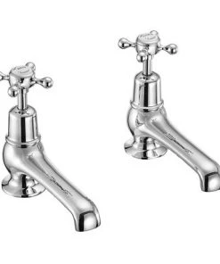Burlington Claremont - Chrome Bath Taps - CL3