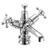 Burlington Claremont Regent Basin Mixer Tap with Click Clack Waste - CLR6 -Cheap Traditional Taps Store Burlington Claremont Regent Basin Mixer with Click Clack Waste CLR6 n p