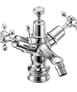 Burlington Claremont Regent With Pop Up Waste - Bidet Mixer - CLR13