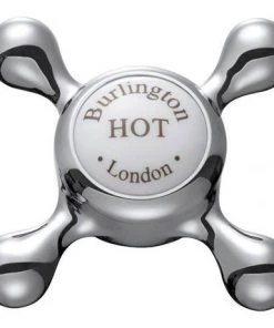 Burlington Claremont Regent - Chrome Basin Mixer Tap with Pop Up Waste - CLR4 -Cheap Traditional Taps Store Burlington Claremont Regent Chrome Basin Mixer with Pop Up Waste CLR4 n d2 460