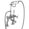 Burlington Claremont Regent - Chrome Deck Mounted Bath/Shower Mixer - CLR15 1 Burlington Claremont Regent - Chrome Deck Mounted Bath/Shower Mixer - CLR15 -Cheap Traditional Taps Store Burlington Claremont Regent Chrome Deck Mounted Bath Shower Mixer CLR15 p