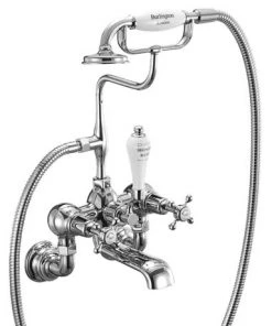 Burlington Claremont Regent - Wall Mounted Bath/Shower Mixer - CLR17