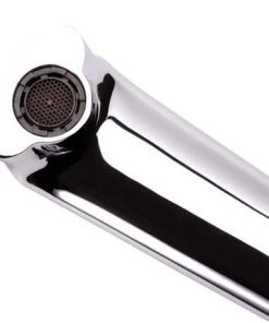 Burlington Claremont Wall Mounted Bath Shower Mixer w Rigid Riser, Straight Arm & 6" Rose -Cheap Traditional Taps Store Burlington Claremont Wall Mounted Bath Shower Mixer H295 CL d2 375