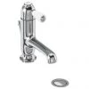 Burlington - Chelsea Straight Mono Basin Mixer Tap with Pop Up Waste - CH20 -Cheap Traditional Taps Store CH20 p