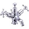 Burlington Claremont Bidet Mixer With Pop Up Waste - CL13 -Cheap Traditional Taps Store CL13 BIDET CLAR LARGE