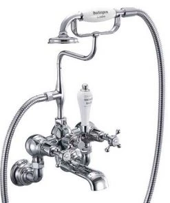 Burlington Claremont Wall Mounted Bath/Shower Mixer - CL17