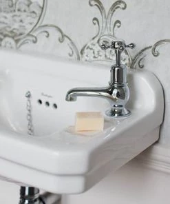 Burlington Claremont - Chrome 3" Basin Taps - CL1 -Cheap Traditional Taps Store CL1 D3 460