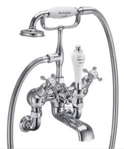 Burlington Claremont Angled Wall Mounted Bath/Shower Mixer - CL21