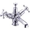 Burlington Claremont Basin Mixer Tap with Click Clack Waste - CL6