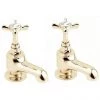 Deva Coronation Bath Taps - Gold