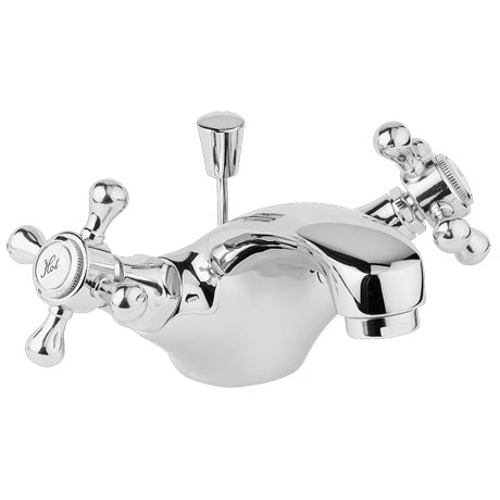 Deva Tudor Basin Mixer Tap with Pop Up Waste - Chrome - TUD113 3 Deva Tudor Basin Mixer Tap with Pop Up Waste - Chrome - TUD113