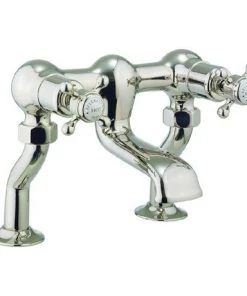 Crosswater - Belgravia Crosshead Bath Filler - Nickel - HG322DN