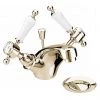 Heritage - Glastonbury Mono Basin Mixer with Pop-up Waste - Vintage Gold - TGRG04