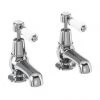 Burlington Kensington - Chrome Basin Taps 3" - KE1