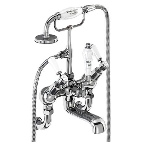 Burlington Kensington - Angled Wall Mounted Bath/Shower Mixer - KE21 3 Burlington Kensington - Angled Wall Mounted Bath/Shower Mixer - KE21
