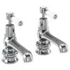 Burlington Kensington Regent - Chrome Bath Taps - KER3