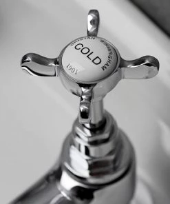Bristan 1901 Basin Taps - Chrome -Cheap Traditional Taps Store N 1 2 C CD.ai1 460