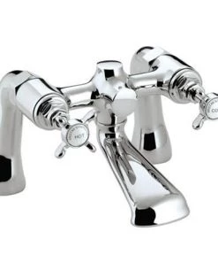 Bristan 1901 Traditional Bath Filler - Chrome Plated - N-BF-C-CD