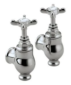 Bristan 1901 Traditional Globe Bath Taps - Chrome Plated - N-GLO-C-CD