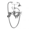 Old London - Chrome Edwardian Wall Mounted Bath Shower Mixer - LDN314 -Cheap Traditional Taps Store Old London LDN314 P