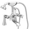 Olympia Art Deco Bath Shower Mixer Tap + Shower Kit -Cheap Traditional Taps Store Olympia Art Deco Bath Shower Mixer Tap p