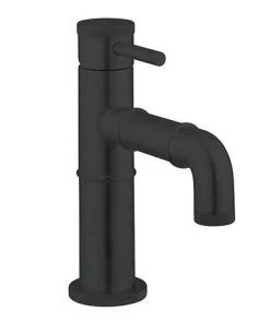 Crosswater MPRO Industrial Monobloc Basin Mixer - Carbon Black - PRI110DNM