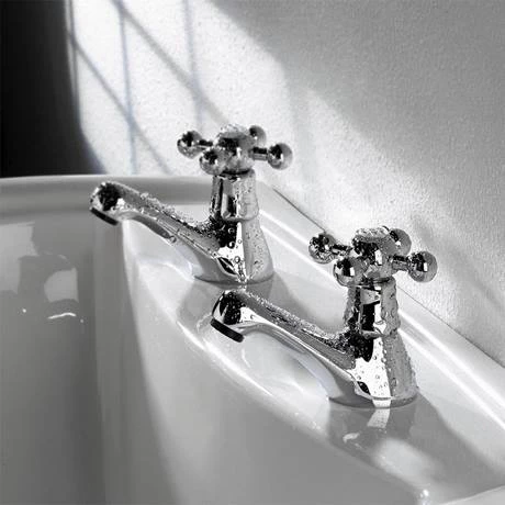 Bristan - Regency Basin Taps - Chrome Plated - R-1/2-C 4 Bristan - Regency Basin Taps - Chrome Plated - R-1/2-C - Image 2