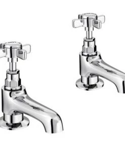 Regent Chrome Traditional Bath Taps